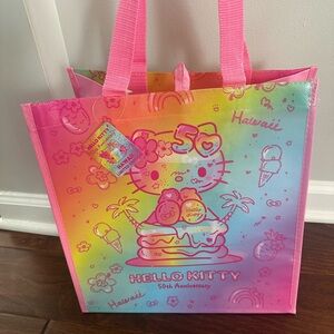 Hello Kitty 50th anniversary Hawaii Tote Bag